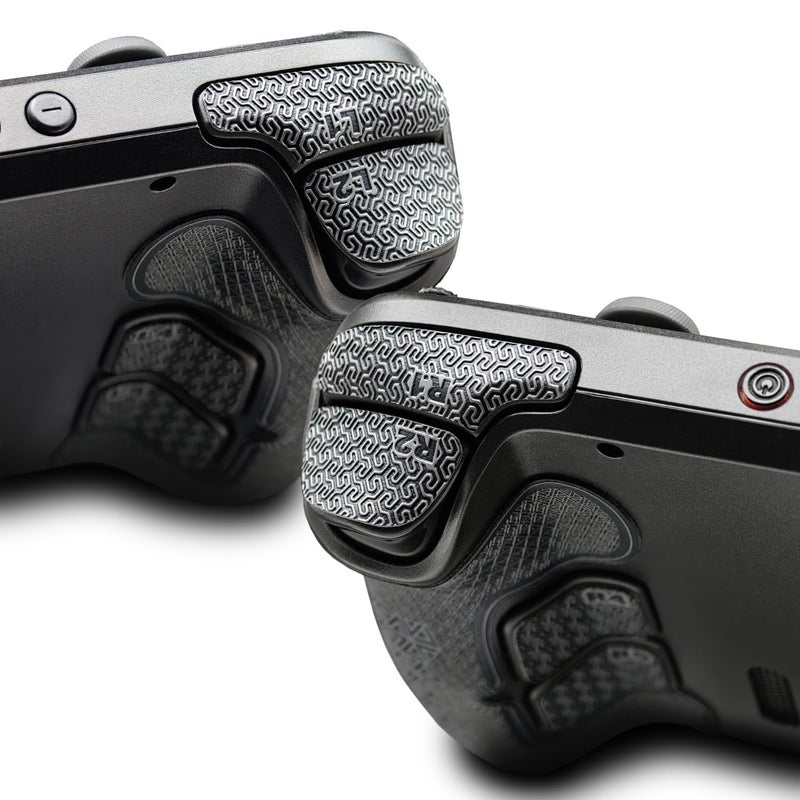 Luck&Link Controller Grip for Steam Deck OLED&LCD,Textured Skin kit,Anti-Skid Sweat-Absorbent Controllers Handle Grips, Buttons,Triggers,D-pad(PRO-Dark Gray) - Image 3